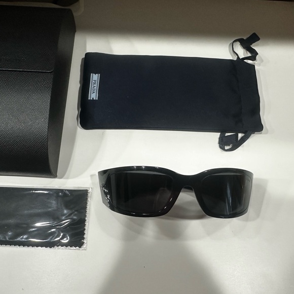 Prada Black Symbole Sunglasses - Picture 8 of 10